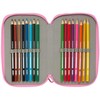 Safta Monster High triple pencil case 37pcs
