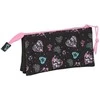 Safta Monster High triple pencil case