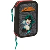 Safta Mokyklinis dėklas My Hero Academia Juoda 12.5 x 19.5 x 4 cm 28 Dalys
