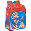 Safta Spin Master Mokyklinis krepšys The Paw Patrol Cool Mėlyna Raudona 26 x 34 x 11 cm