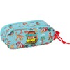 Safta Paw Patrol Dino Rescue double pencil case