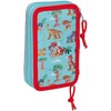 Safta Paw Patrol Dino Rescue double pencil case 29pcs