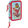Safta Paw Patrol Dino Rescue double pencil case 29pcs
