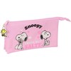 Safta Snoopy triple pencil case