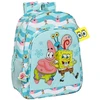 Safta Mokyklinis krepšys Spongebob Stay positive Mėlyna Balta (33 x 42 x 14 cm)