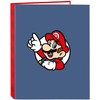 Safta Super Mario A4 cardboard 4 rings binder