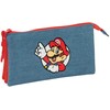 Safta Super Mario triple pencil case