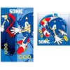 Rankšluostis Sega Sonic The Hedgehog set 2 cotton bath towels
