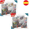 Spanish Pokemon Twilight Masquerade assorted Blister card game 3 booster packs