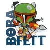 Star Wars Boba Fett 3D Light FX mini lamp