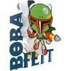 Star Wars Boba Fett 3D Light FX mini lamp
