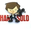 Star Wars Hans Solo 3D Light FX mini lamp