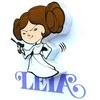Star Wars Leia 3D Light FX mini lamp
