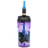 STOR Batman 3D puodelis - gertuvė su šiaudeliu, 360 ml