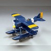 Studio Ghibli Porco Rosso Curtiss R3C-0 Seaplane modelis kit + Donald Curtis figure