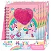Kids Euroswan - Akcesoria licencyjne Kids Euroswan - Priedai licencyjne Bloknotas 3D brokatowy | Sweet Dreams