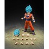 Tamashii Nations Dragon Ball Super Super Saiyan God Super Saiyan Son Goku Mėlyna Power Transcending Limits S.H.Figuarts figure 14,5cm