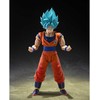 Tamashii Nations Dragon Ball Super Super Saiyan God Super Saiyan Son Goku Mėlyna Power Transcending Limits S.H.Figuarts figure 14,5cm
