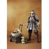 Tamashii Nations Star Wars Ronin Mandalorian Beskar Armor & Grogu figure 18cm