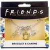 The Carat Shop Friends Sidabrinis Plated Charm bracelet