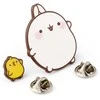 Molang ir Piu Piu metaliniai segtukai rinkinys