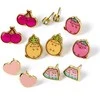 The Carat Shop Pusheen Set 6 pairs of earrings