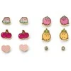The Carat Shop Pusheen Set 6 pairs of earrings