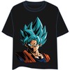 Toei Animation Dragon Ball Son Goku Super Saiyan Mėlyna adult t-shirt