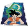 Toei Animation Dragon Ball Z coral sherpa blanket