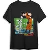 Toei Animation Dragon Ball Z Goku vs Frieza adult t-shirt