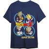 Toei Animation Dragon Ball Z Super Saiyans adult t-shirt