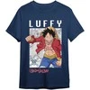 Toei Animation One Piece Monkey D. Luffy Map adult t-shirt