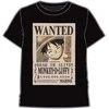 Toei Animation One Piece Wanted Luffy adult t-shirt