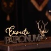 Widdop Co Harry Potter Patronum wooden sign