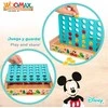 Woomax Disney Four in a Row wooden game