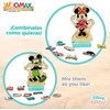 Woomax Disney Minnie dresses wooden magnetic set