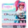 WOW GENERATION apyrankės su žinute, 2 vnt., WOW00008