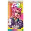 Kids Euroswan WOW MIX 12 spalvų kreidelės