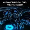 Automobilio salono apšvietimo LED juosta, 5 m