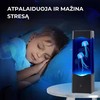 Dekoratyvinė lempa su medūzomis, žuvytėmis arba lava
