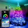 Išmani telefonu valdoma kalėdinių LED lempučių girlianda (100 LED)