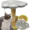 Katinų draskyklė su platforma ir kamuoliuku, 25 cm