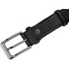Natūralios odos diržas Pierre Cardin 5011 ROB01, juodas, 130 cm