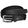 Natūralios odos diržas Pierre Cardin 5011 ROB01, juodas, 130 cm