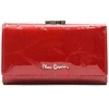 Natūralios odos moteriška piniginė Pierre Cardin 02 LEAF 108, raudona