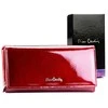 Natūralios odos moteriška piniginė Pierre Cardin 05 LINE 106, raudona