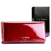 Natūralios odos moteriška piniginė Pierre Cardin 05 LINE 106, raudona
