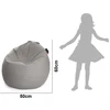 Vaikiškas sėdmaišis Qubo Comfort 80 Pear SOFT FIT