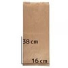 Abena Duonos maišeliai rudi 37,5x8x16cm, 125vnt