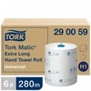 Popieriniai rankšluoščiai TORK UNIVERSAL H1, 290059, 1 sl., 1220 serv., 21 cm x 280 m, balta sp.
